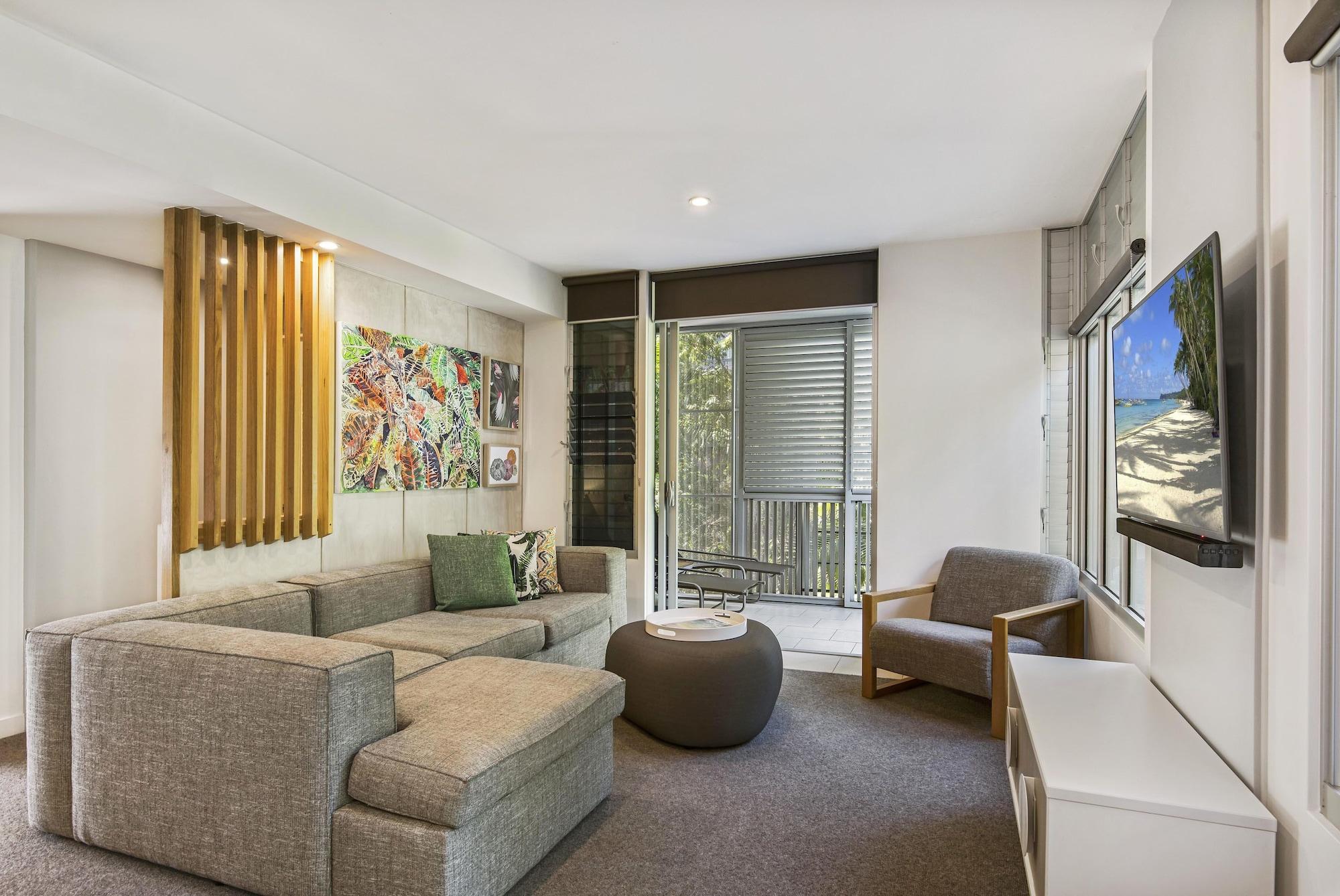 เปปเปอร์ นูซา รีสอร์ตแอนด์วิลลา Hotel นูซาเฮดส์ ภายนอก รูปภาพ Living room